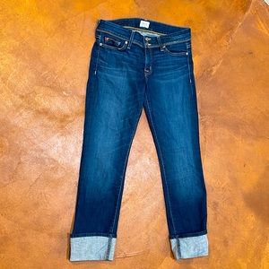Cropped hudson jeans